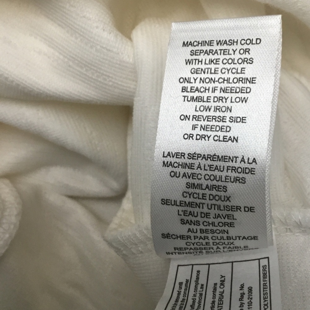 Workshop Republic Clothing White Cowl Turtleneck Sweater - Picture 11 of 12